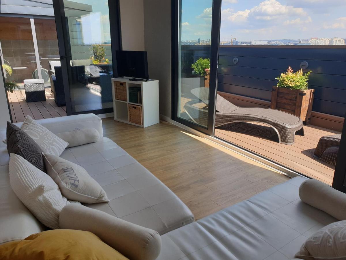 Ferienwohnung Penthouse Lux Belgrad Exterior foto