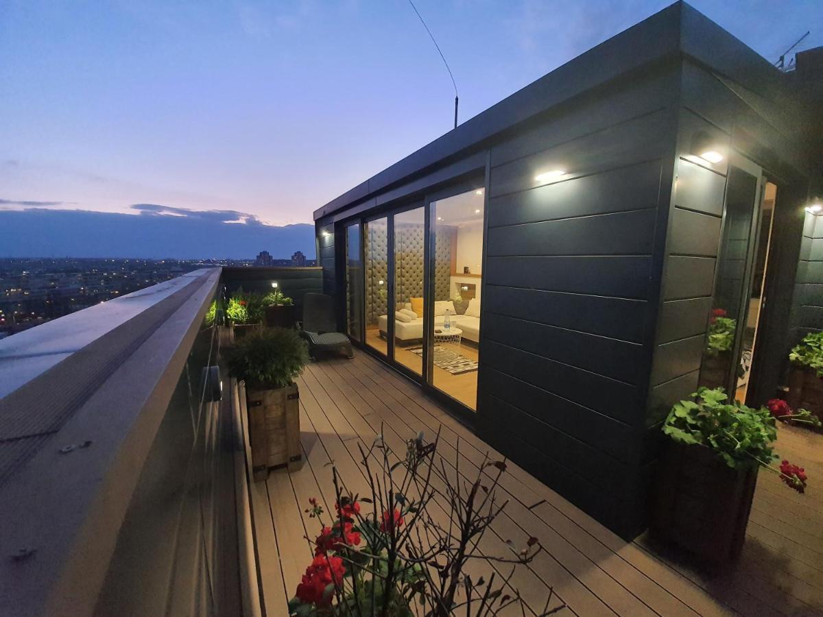 Ferienwohnung Penthouse Lux Belgrad Exterior foto